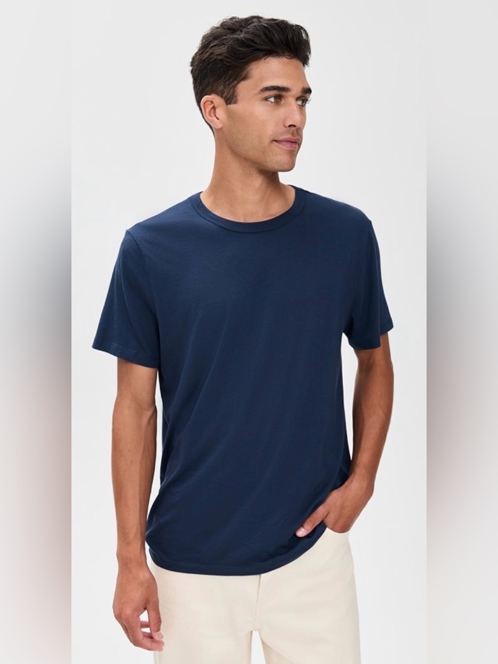 NWOT Men's Signature Crew Neck T-Shirt - Navy